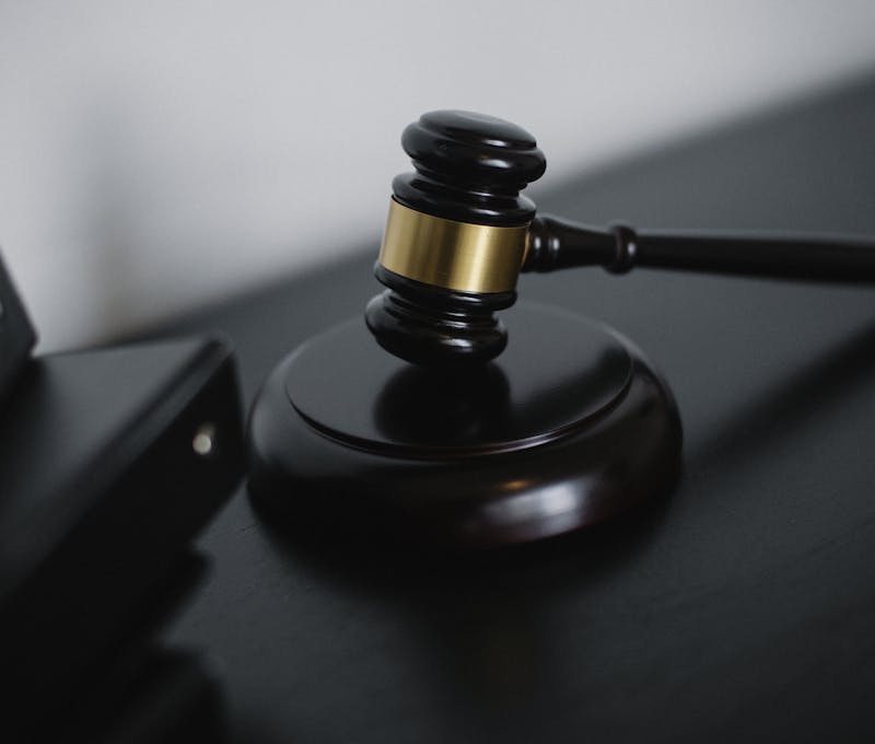 Close-up Photo of Wooden Gavel