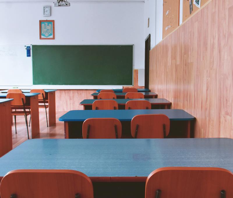 Photo of Empty Class Room
